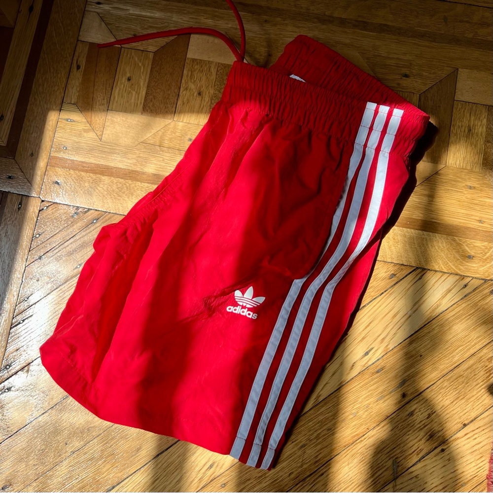 Adidas Men’s “Prime Green” fitness shorts. Size small. Gently worn.